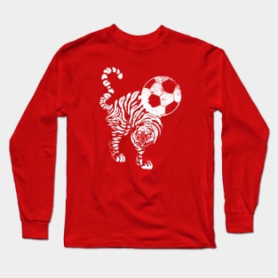 Korean soccer red tee for world cup Long Sleeve T-Shirt